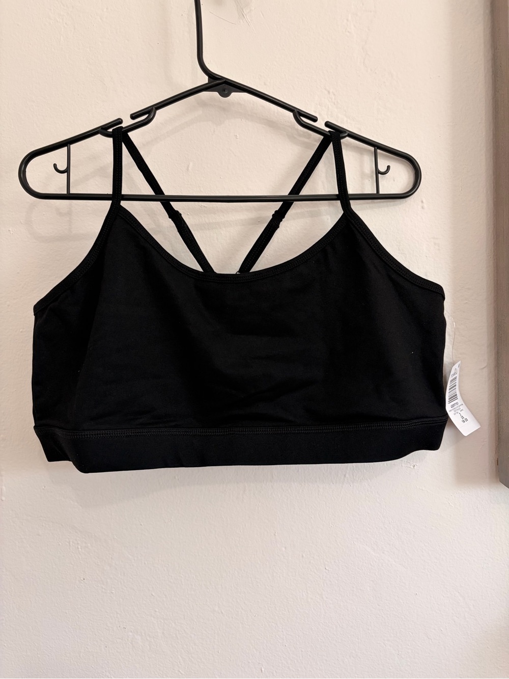 torrid Black Seamless Strappy Sports Bra